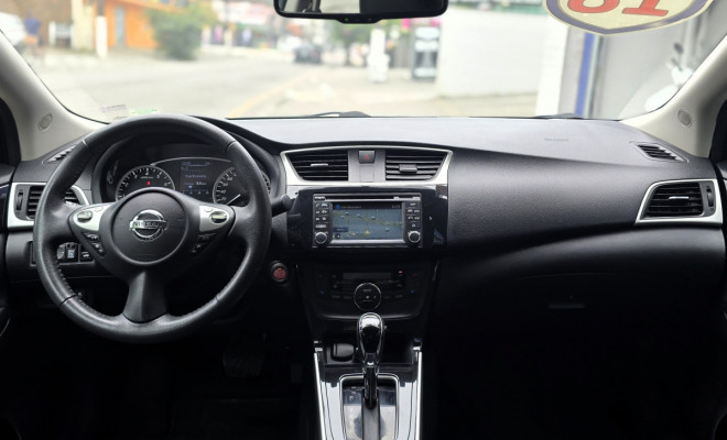 Nissan Sentra SL 2.0 Automático 2018 | Teto Solar | Couro | Top de Linha-7