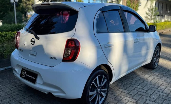 Nissan MARCH SL 1.6 16V FlexStart 5p Aut. 2018 Flex-4