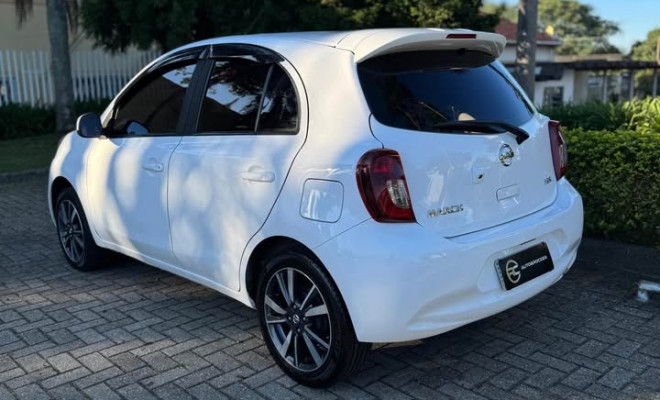 Nissan MARCH SL 1.6 16V FlexStart 5p Aut. 2018 Flex-2