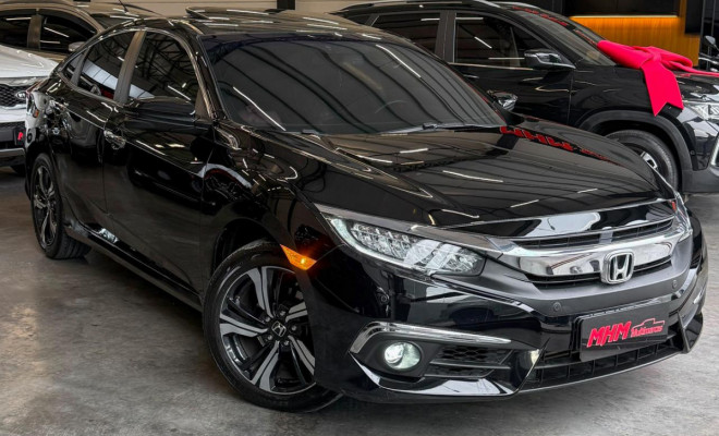 Honda Civic Sedan TOURING 1.5 Turbo 16V Aut.4p 2017 Flex-1