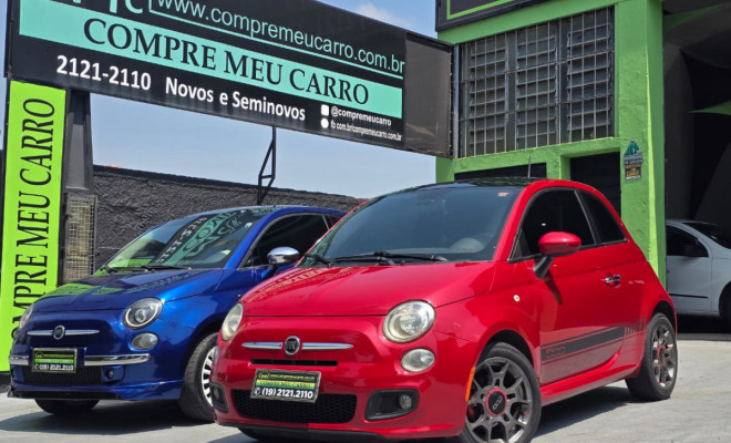 Fiat 500 Sport Air 1.4 16V/1.4 Flex Mec. 2012 Flex