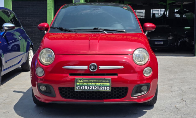 Fiat 500 Sport Air 1.4 16V/1.4 Flex Mec. 2012 Flex-0