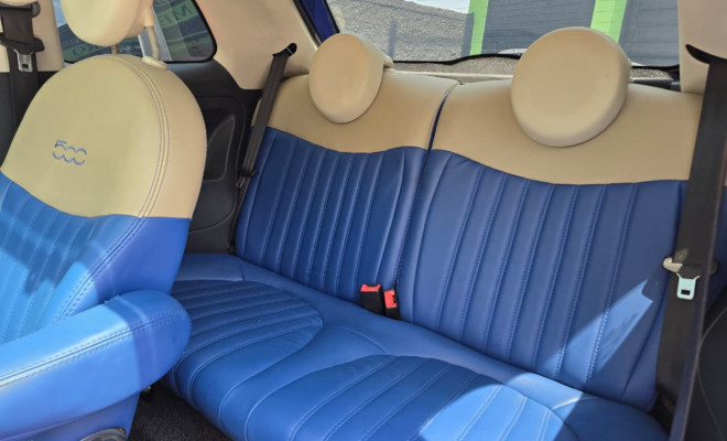 Fiat 500 LOUNGE 1.4 16V 100cv Dualogic 2010 Gasolina-14
