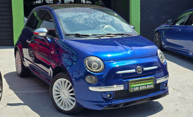 Fiat 500 LOUNGE 1.4 16V 100cv Dualogic 2010 Gasolina-1