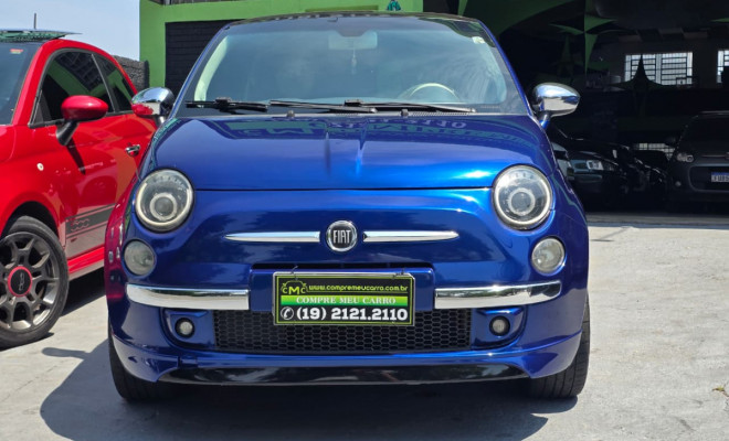 Fiat 500 LOUNGE 1.4 16V 100cv Dualogic 2010 Gasolina-0