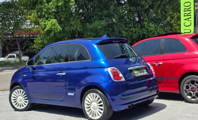 Fiat 500 LOUNGE 1.4 16V 100cv Dualogic 2010 Gasolina-3