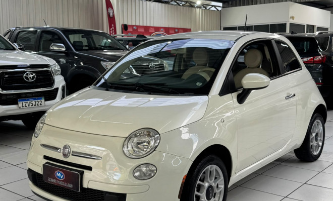 Fiat 500 Cult 1.4 Flex 8V EVO Dualogic 2014 Flex-2