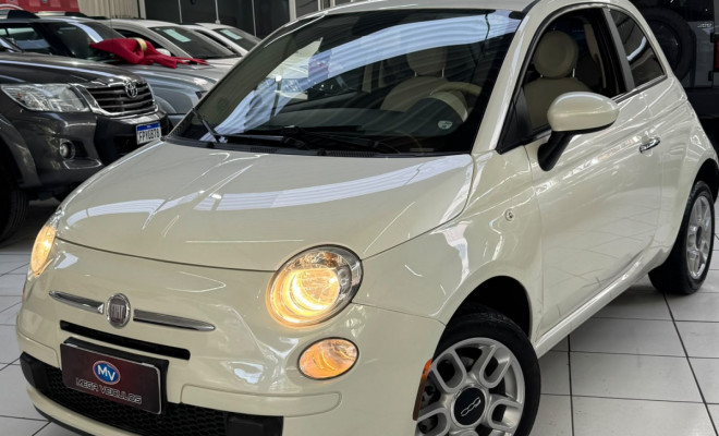 Fiat 500 Cult 1.4 Flex 8V EVO Dualogic 2014 Flex