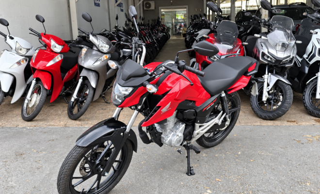 Honda CG 160 Fan 2025 | ZERO KM | Documentada | Guarujá-1