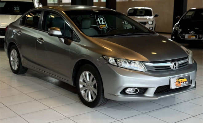 Honda Civic Sedan LXS 1.8/1.8 Flex 16V Aut. 4p 2012 Flex
