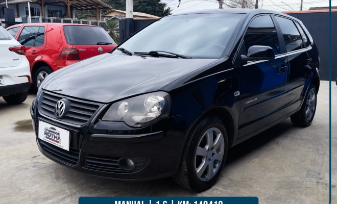 VW - VolksWagen Polo 1.6 Mi/S.Ouro 1.6 Mi Tot.Flex 8V 5p 2008 Flex