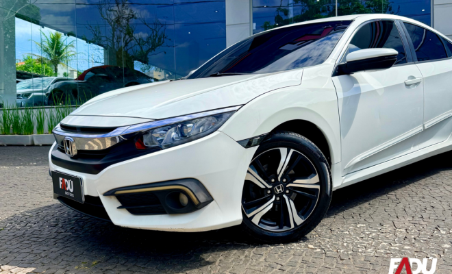 Honda Civic EX CVT 2.0 Flex 2018 Flex-1