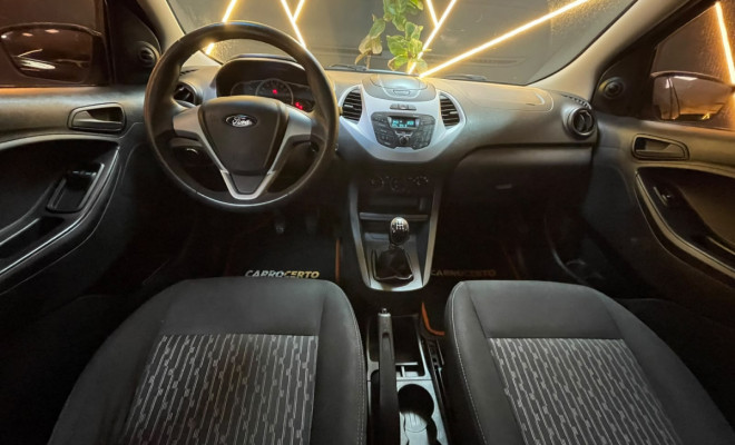 Ford Ka 1.0 SE 2017 FleX  ÓTIMO PARA DIA A DIA-4