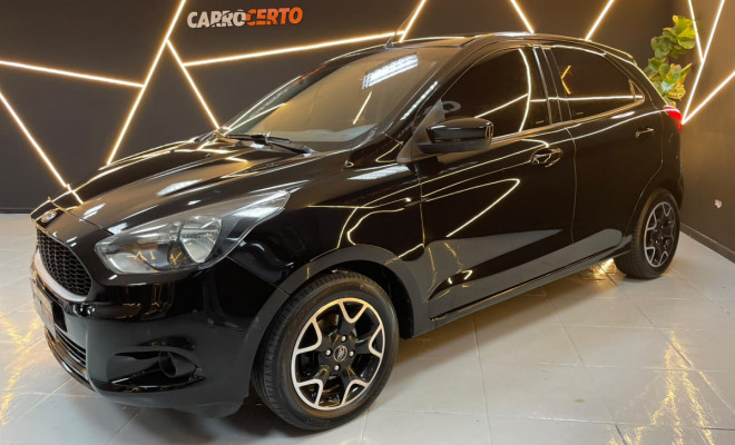 Ford Ka 1.0 SE 2017 FleX  ÓTIMO PARA DIA A DIA-1