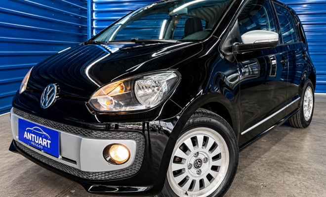 VW - VolksWagen up! black/white/red 1.0 Flex 5p 2015 Flex-1