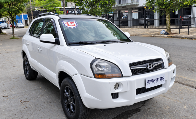 Hyundai Tucson 2.0 Flex 2015 | Completa | Espaçosa | Guarujá