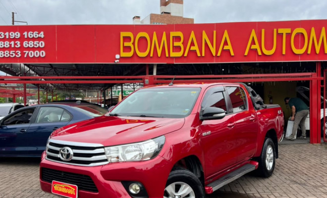 Toyota Hilux CD SR 4x4 2.8 TDI Diesel Aut. 2016 Diesel