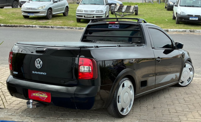 VW - VolksWagen Saveiro Trendline 1.6 T.Flex 8V 2015 Flex-4