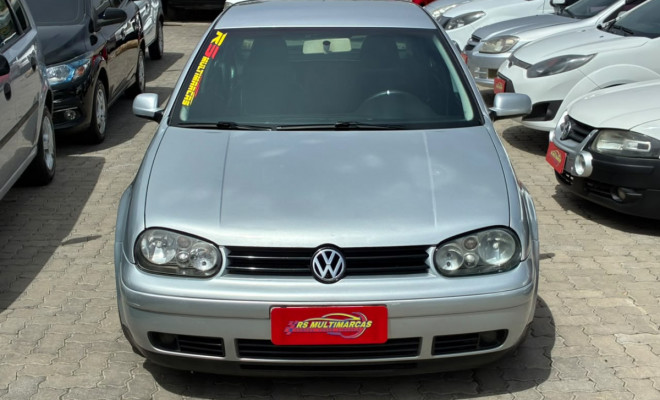 VW - VolksWagen Golf 1.6Mi/ 1.6Mi Gener./Black & Silver 2003 Gasolina-1