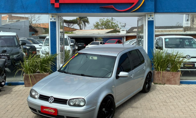 VW - VolksWagen Golf 1.6Mi/ 1.6Mi Gener./Black & Silver 2003 Gasolina