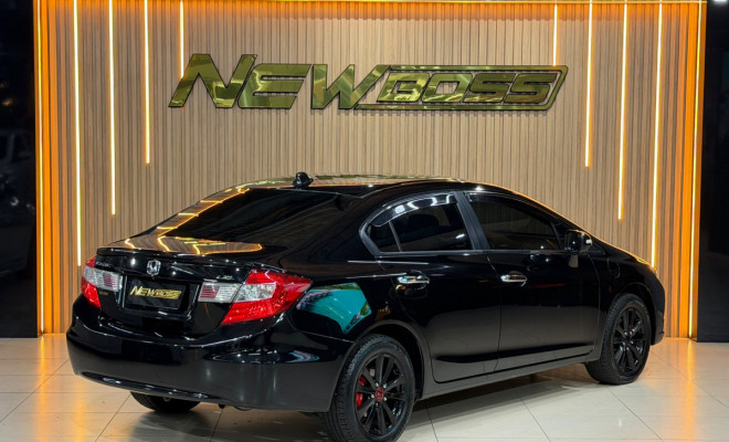 Honda Civic Sedan LXS 1.8/1.8 Flex 16V Aut. 4p 2012 Flex-0