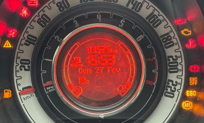 Fiat 500 Cabrio/500 Coupe Gucci/Flex 1.4 Aut. 2012 Flex-11