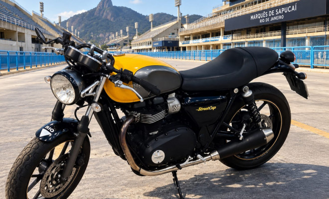 TRIUMPH STREET CUP 900cc 2017 Gasolina