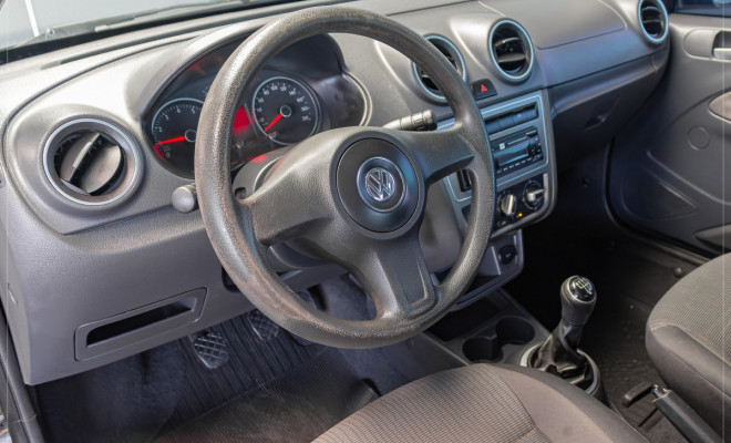 VW - VolksWagen VOYAGE 1.0/1.0 City Mi Total Flex 8V 4p 2013 Flex-0