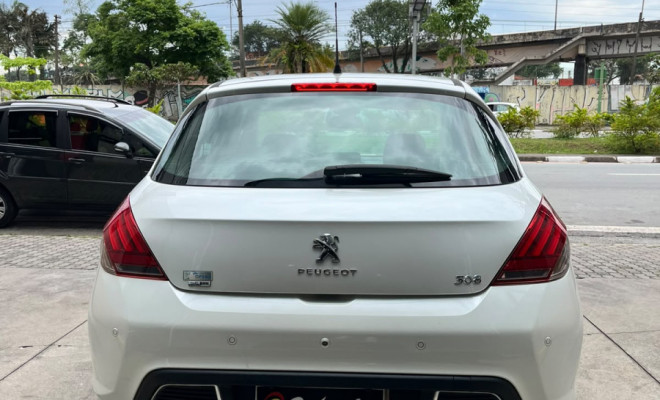 Peugeot 308 Griffe 1.6 Turbo Flex 16V 5p Aut. 2017 Flex-5