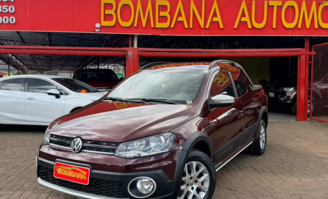 VW - VolksWagen Saveiro CROSS 1.6 T.Flex 16V CD 2015 Flex