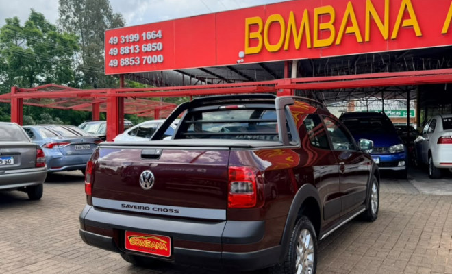 VW - VolksWagen Saveiro CROSS 1.6 T.Flex 16V CD 2015 Flex-4