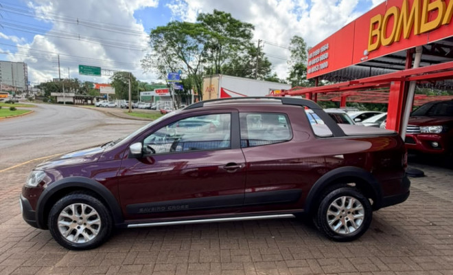 VW - VolksWagen Saveiro CROSS 1.6 T.Flex 16V CD 2015 Flex-1