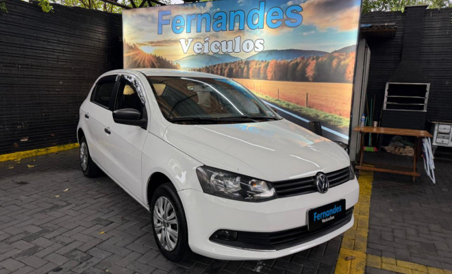 VW - VolksWagen Gol (novo) 1.0 Mi Total Flex 8V 4p 2014 Flex-1