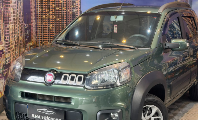 Fiat UNO WAY 1.4 EVO Dualogic Flex 8V 5p 2016 Flex-10