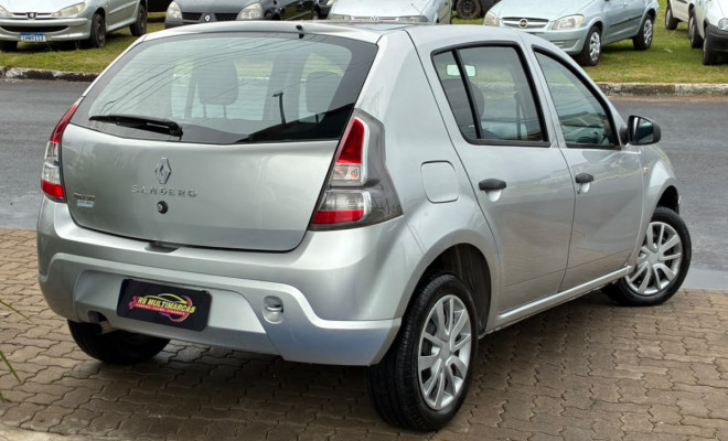 Renault SANDERO Authentique Hi-Flex 1.0 16V 5p 2014 Flex-0