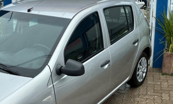 Renault SANDERO Authentique Hi-Flex 1.0 16V 5p 2014 Flex-3