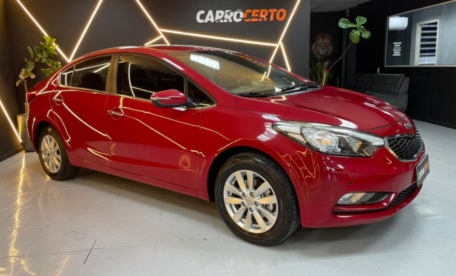 Kia Motors Cerato 1.6   Aut. 2016 Flex   ÓTIMO EM CONFORTO E ACABAMENTO-0