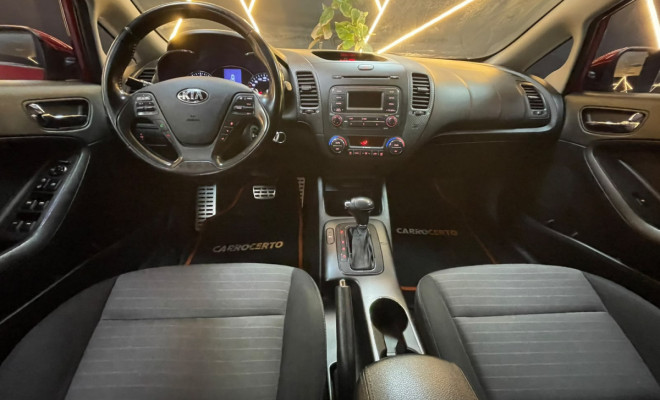 Kia Motors Cerato 1.6   Aut. 2016 Flex   ÓTIMO EM CONFORTO E ACABAMENTO-4