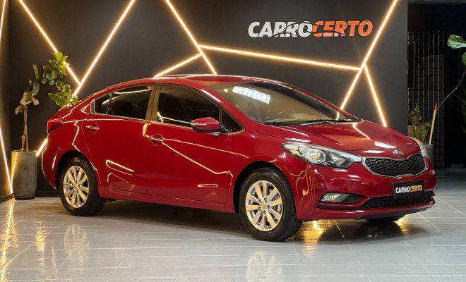 Kia Motors Cerato 1.6   Aut. 2016 Flex   ÓTIMO EM CONFORTO E ACABAMENTO