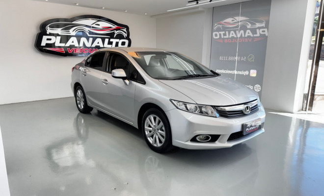 Honda Civic Sedan LXS 1.8/1.8 Flex 16V Mec. 4p 2015 Flex-1