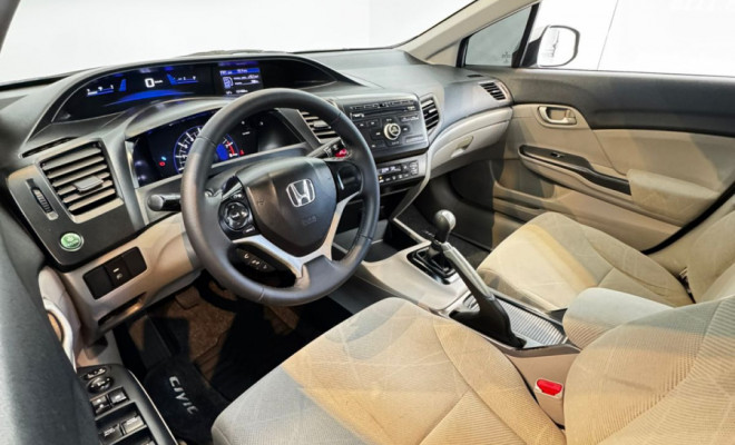 Honda Civic Sedan LXS 1.8/1.8 Flex 16V Mec. 4p 2015 Flex-22