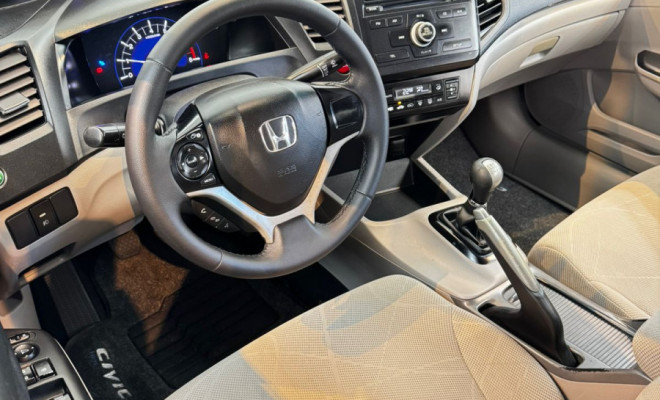 Honda Civic Sedan LXS 1.8/1.8 Flex 16V Mec. 4p 2015 Flex-19