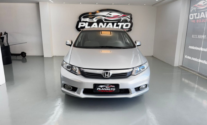 Honda Civic Sedan LXS 1.8/1.8 Flex 16V Mec. 4p 2015 Flex-0
