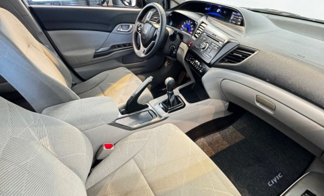 Honda Civic Sedan LXS 1.8/1.8 Flex 16V Mec. 4p 2015 Flex-11