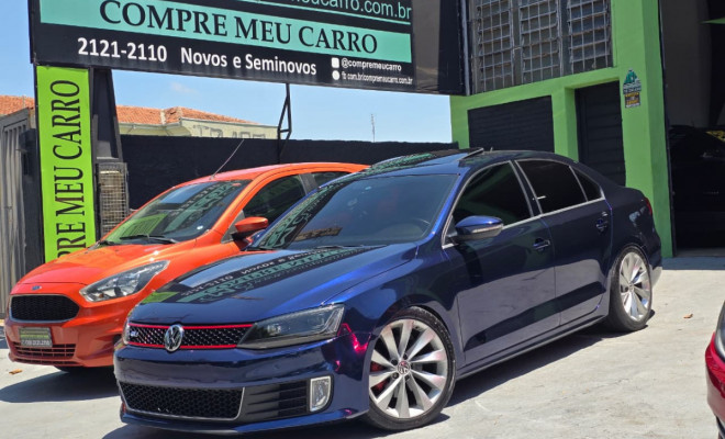 VW - VolksWagen JETTA Highline 2.0 TSI 16V 4p Tiptronic 2012 Flex-13
