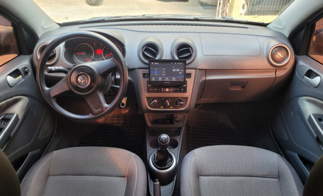 VW - VolksWagen VOYAGE 1.0/1.0 City Mi Total Flex 8V 4p 2013 Flex-5