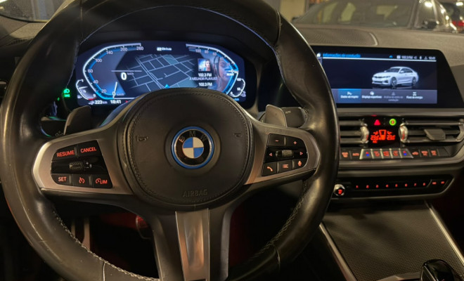 BMW 330e M Sport 2.0 Turbo Aut. (Híbrido) 2022 Elétrico-7