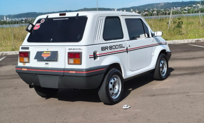 Gurgel BR-800 (todos)/Supermini 1991 Gasolina-3