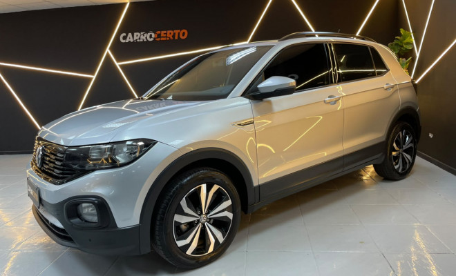 VW - VolksWagen T-Cross Comfor. 200 TSI 1.0  Aut. 2021 Flex-1