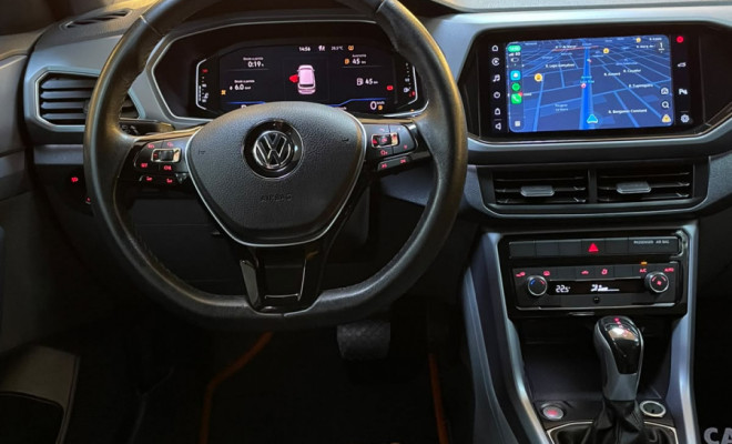 VW - VolksWagen T-Cross Comfor. 200 TSI 1.0  Aut. 2021 Flex-5